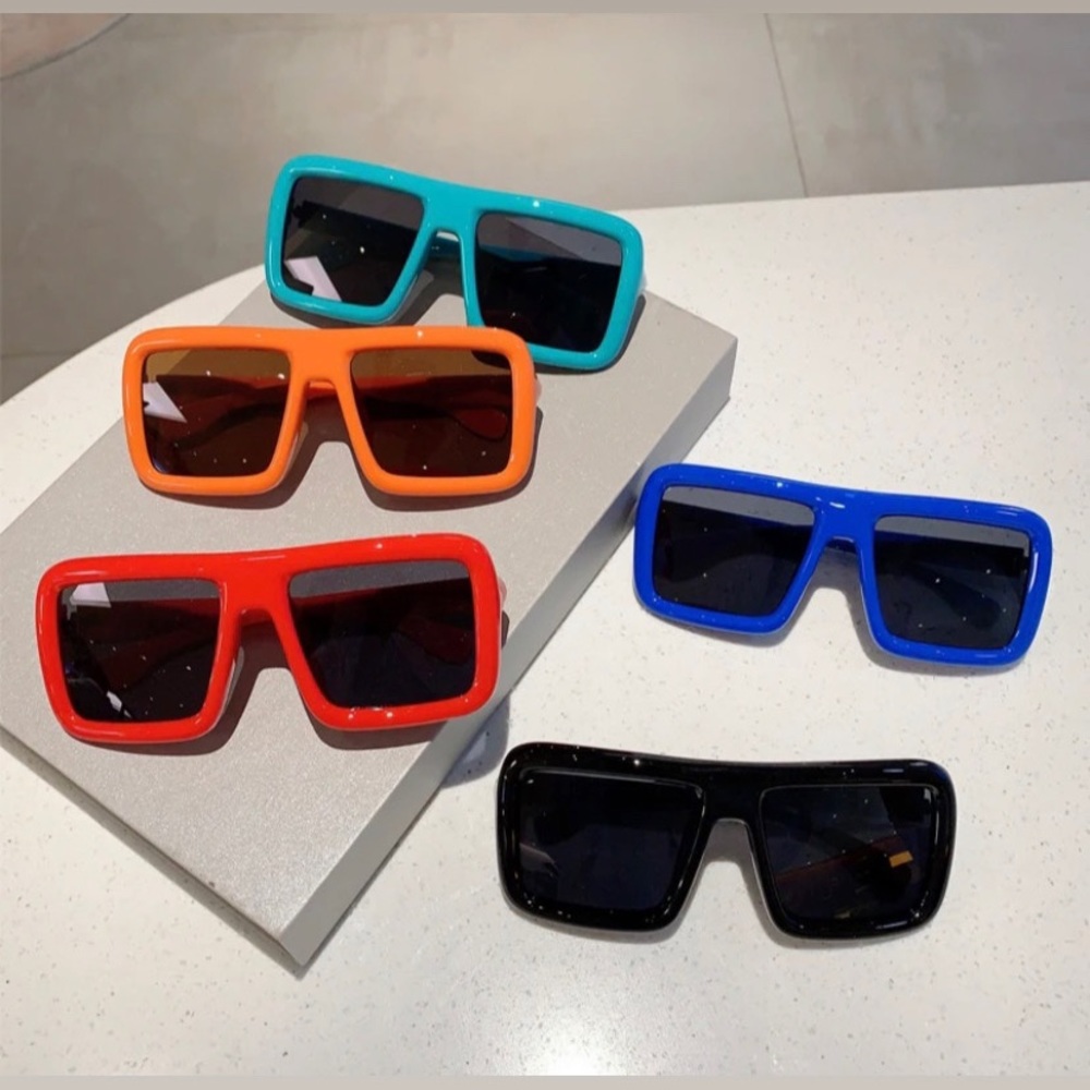 Oversized Square Frames ( ORANGE)
